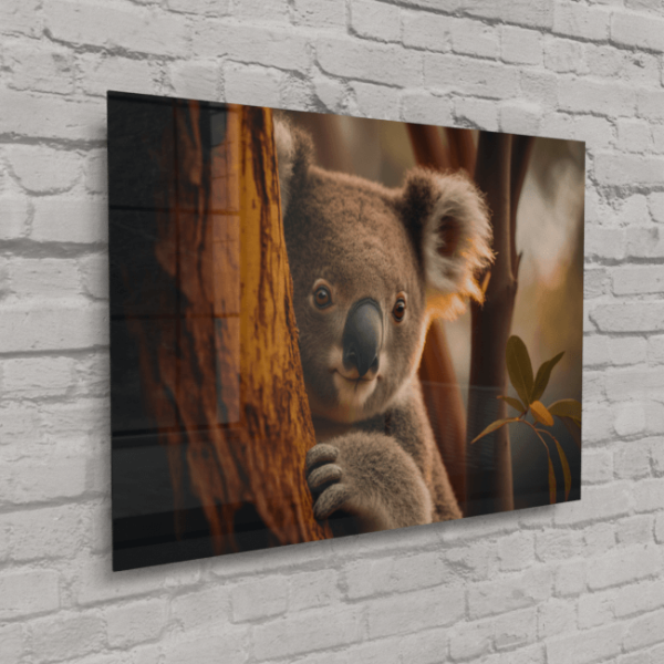 Wildlife Portraits_51_Koala 3_Marsupial Magic_Acrylic_Glass_Mockup