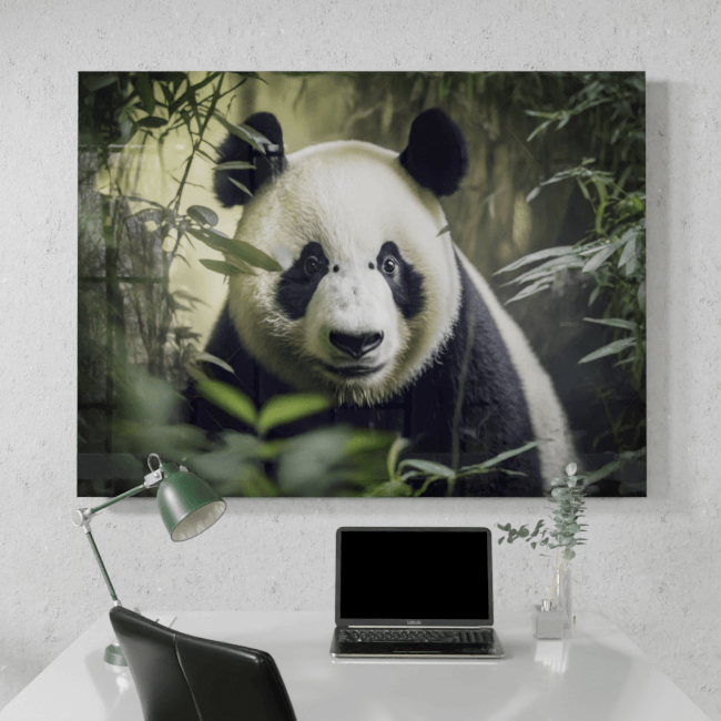 Wildlife Portraits_59_Panda Bear 2_Panda Paradise_Desk_Mockup