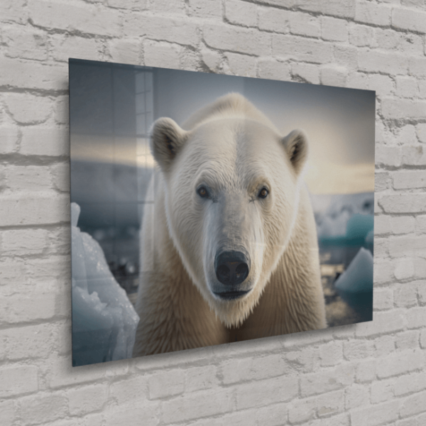 Wildlife Portraits_65_Polar Bear_Arctic Majesty_Acrylic_Glass_Mockup