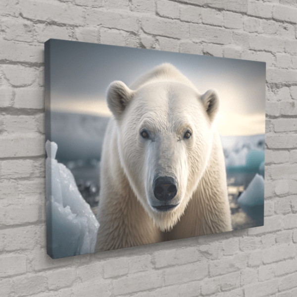Wildlife Portraits_65_Polar Bear_Arctic Majesty_Canvas_Mockup