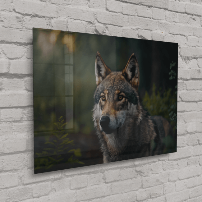 Wildlife Portraits_89_Wolf 3_Arctic Alpha_Acrylic_Glass_Mockup