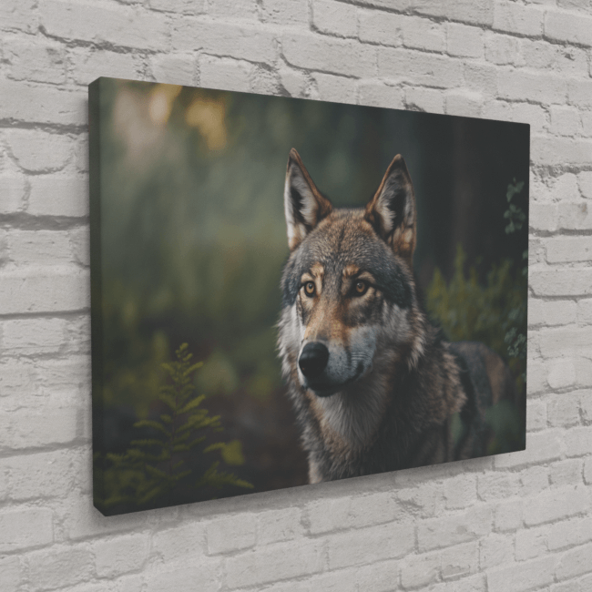 Wildlife Portraits_89_Wolf 3_Arctic Alpha_Canvas_Mockup
