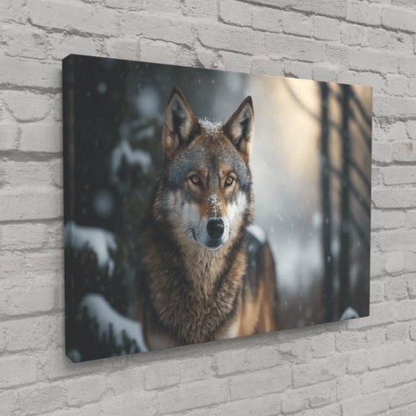 Wildlife Portraits_90_Wolf 4_Moonlit Majesty_Canvas_Mockup