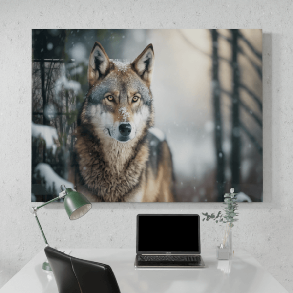 Wildlife Portraits_90_Wolf 4_Moonlit Majesty_Desk_Mockup