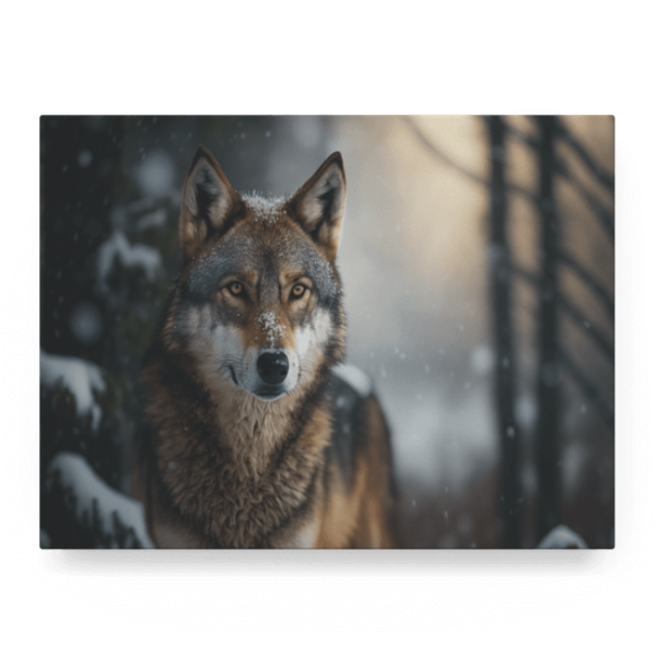 Wildlife Portraits_90_Wolf 4_Moonlit Majesty_LED_Mockup_Float_Mockup