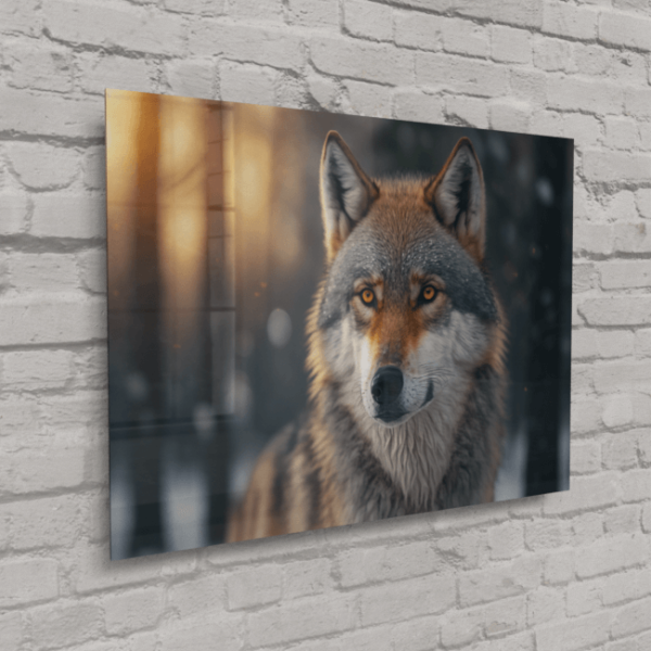 Wildlife Portraits_91_Wolf 5_Nighttime Navigator_Acrylic_Glass_Mockup