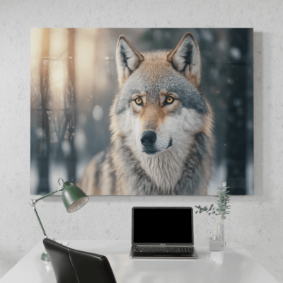Wildlife Portraits_91_Wolf 5_Nighttime Navigator_Desk_Mockup