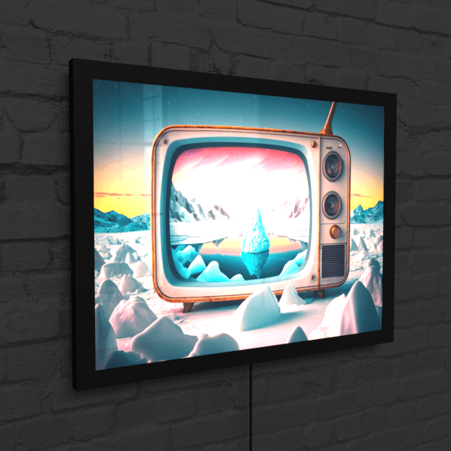 LED Snap Frame