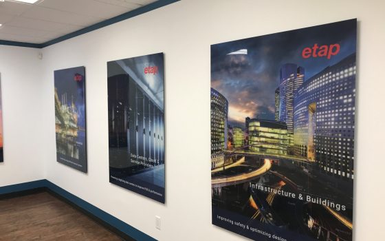 Creating office art with photos