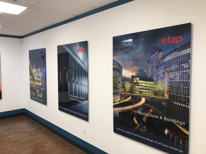 Creating office art with photos