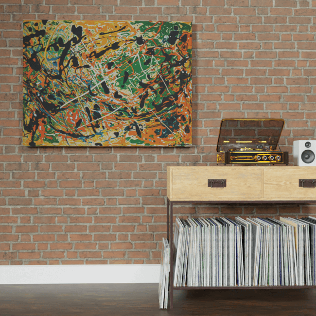 SyntheticSplatter_Ablaze Vortex_Brick_Mockup