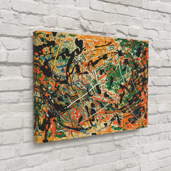 SyntheticSplatter_Ablaze Vortex_Canvas_Mockup