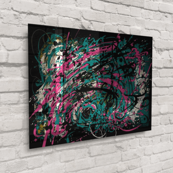 SyntheticSplatter_Celestial Vibrations_Acrylic_Mockup