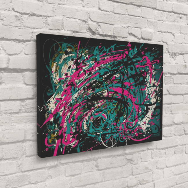 SyntheticSplatter_Celestial Vibrations_Canvas_Mockup