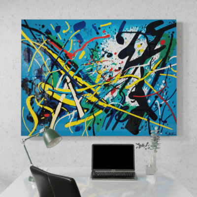 SyntheticSplatter_Luminescent Sonatas_Desk_Mockup