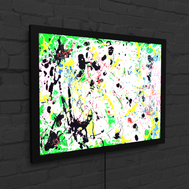 SyntheticSplatter_Lustrous Infinitude_LED_Snap_Mockup