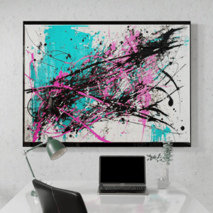 SyntheticSplatter_Prismatic Melodies_Desk_Mockup