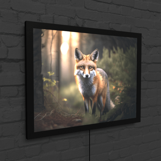 Wildlife Portraits_34_Fox 2_Autumn Aurora_Snap_LED_Mockup
