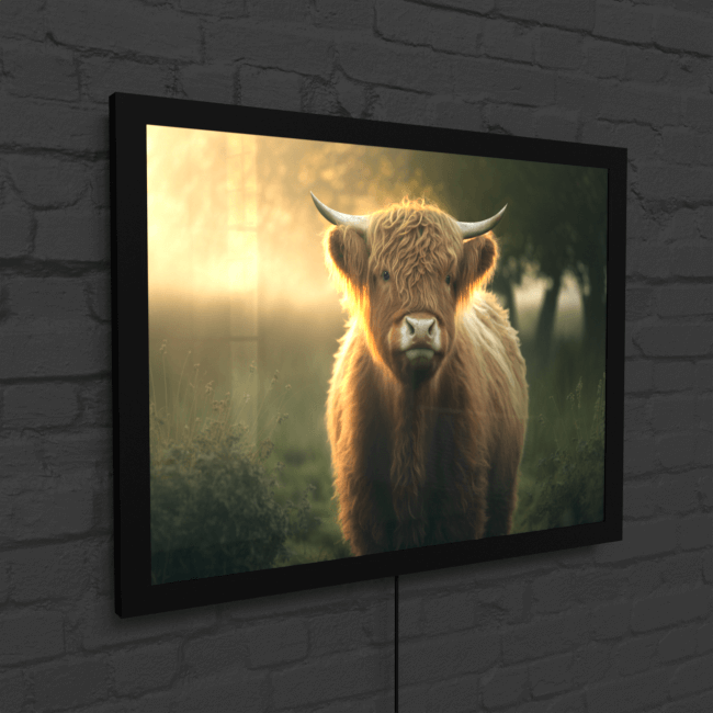 Wildlife Portraits_45_Highland Cow 3_Bovine Beauty_Snap_LED_Mockup