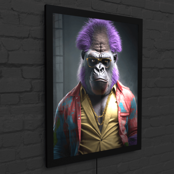 Furry Fashionistas108_Big Dude_LED_Snap_Frame