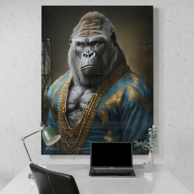 Furry Fashionistas109_Primate Powerhouse_Desk