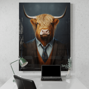 Furry Fashionistas112_Highlander Harold_Desk