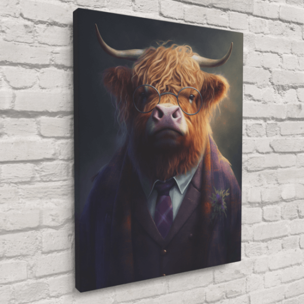 Furry Fashionistas115_The Accountant_Canvas