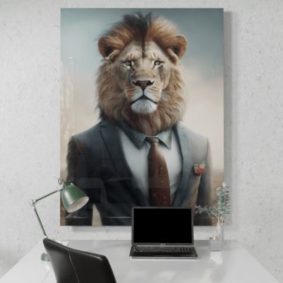 Furry Fashionistas126_Regal Raymond_Desk