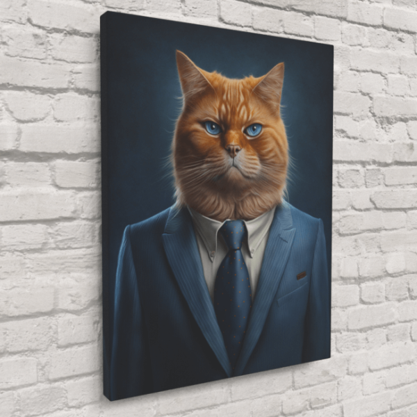 Furry Fashionistas134_Catty Carl_Canvas