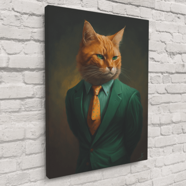 Furry Fashionistas136_Catticus Finch_Canvas