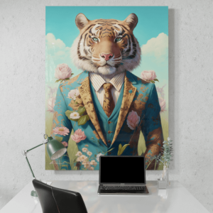 Furry Fashionistas13_Tiger Tonic_Desk