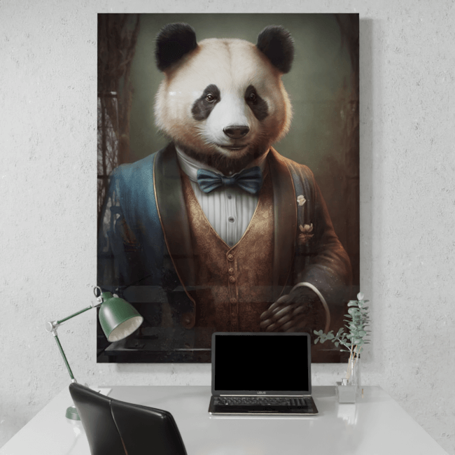 Furry Fashionistas142_Mr. Panda_Desk