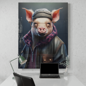 Furry Fashionistas150_Peter Pig_Desk