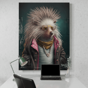 Furry Fashionistas153_Porcupine Poser_Desk