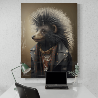 Furry Fashionistas154_The Prickly Prince_Desk