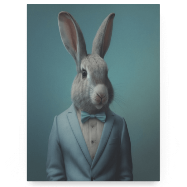 Furry Fashionistas156_Blue Suit Bunny_Floater