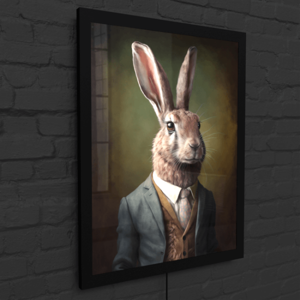 Furry Fashionistas157_Bunnylicious_LED_Snap_Frame