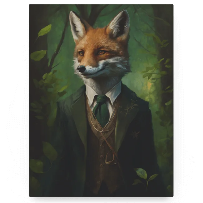 Mr. Fox - Acrylic Prints, Photos Prints on Metal and Canvas