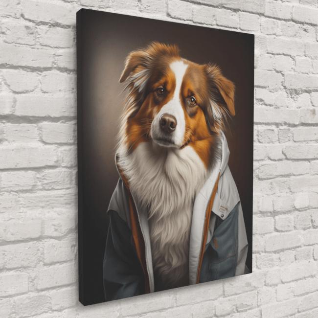 Furry Fashionistas169_Canine Companion_Canvas