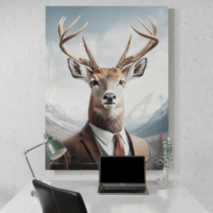 Furry Fashionistas175_Deer Dreamer_Desk