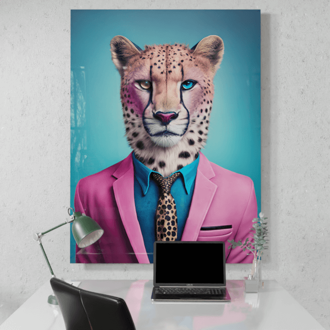 Furry Fashionistas186_Cheetah Chic_Desk