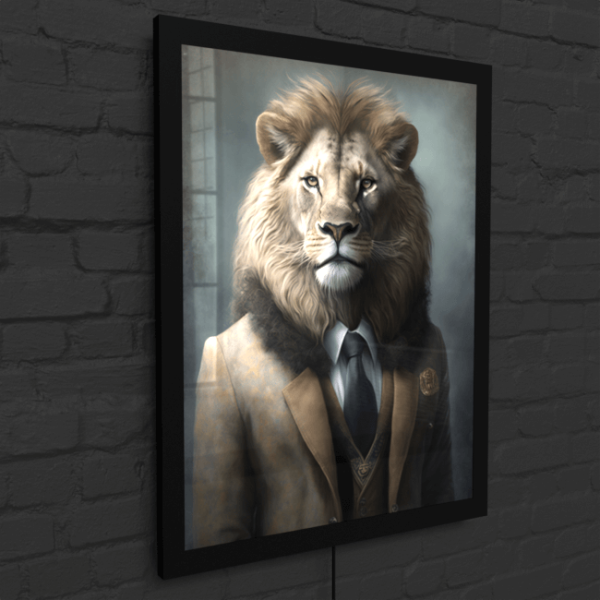 Furry Fashionistas202_Bold and Brave_LED_Snap_Frame