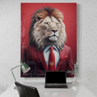 Furry Fashionistas205_Royal Red_Desk