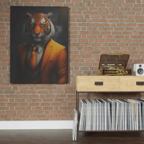 Furry Fashionistas225_Feline Fireball_Brick_wall