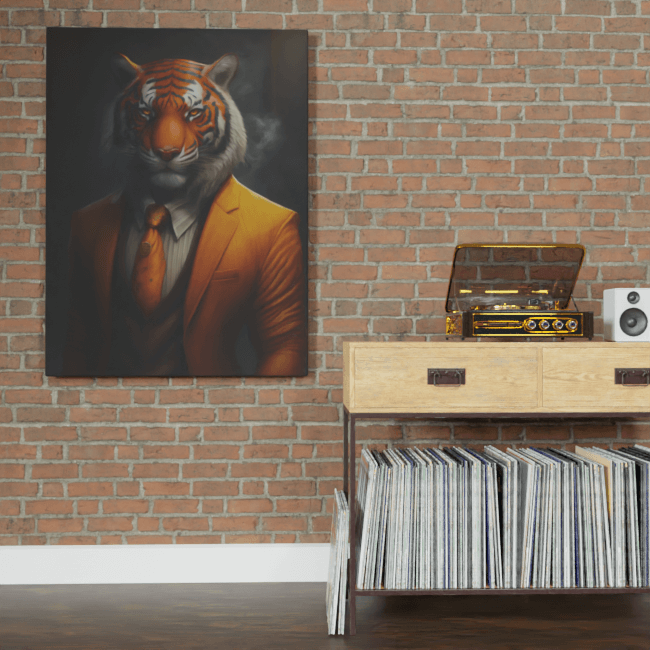 Furry Fashionistas225_Feline Fireball_Brick_wall