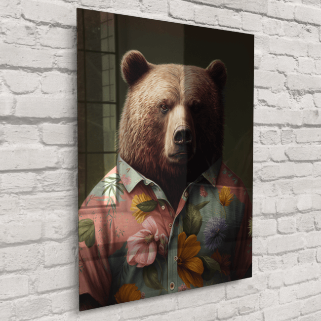 Furry Fashionistas227_Bear on Vacation_LED_Snap_Mockup_Acrylic