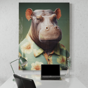 Furry Fashionistas231_Happy Hippo_Desk