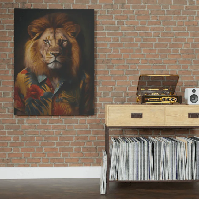 Lion on Vacation