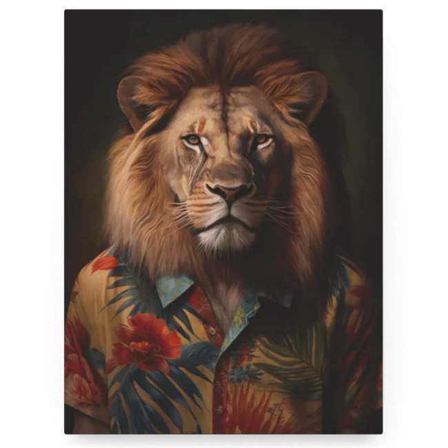 Lion on Vacation