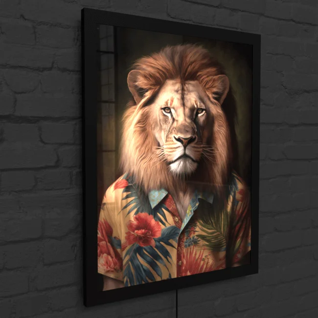 Lion on Vacation